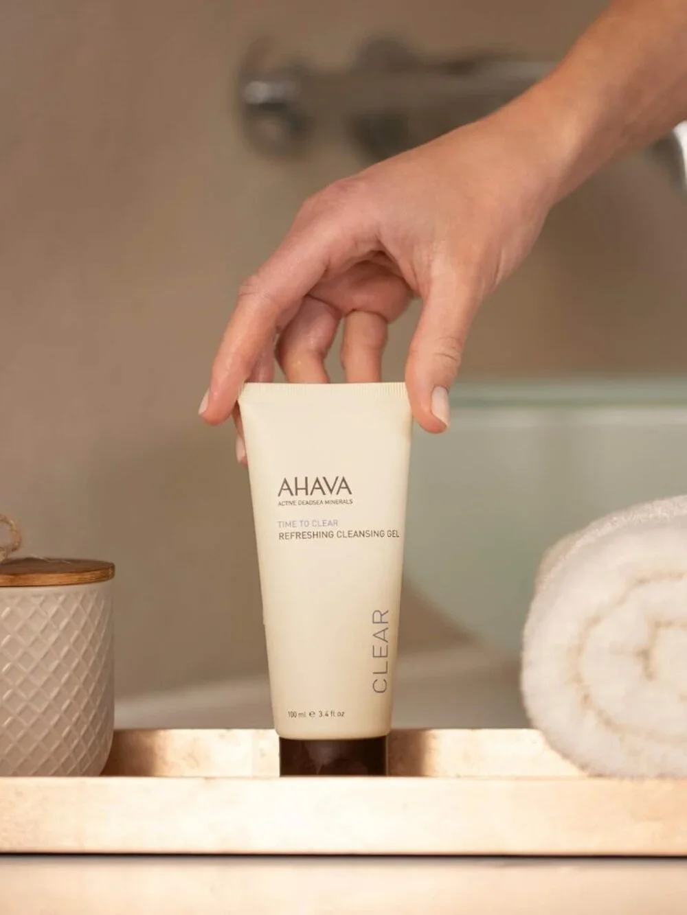 Ahava Refreshing Cleansing Gel - 3.4 Fl. Oz - NIB
